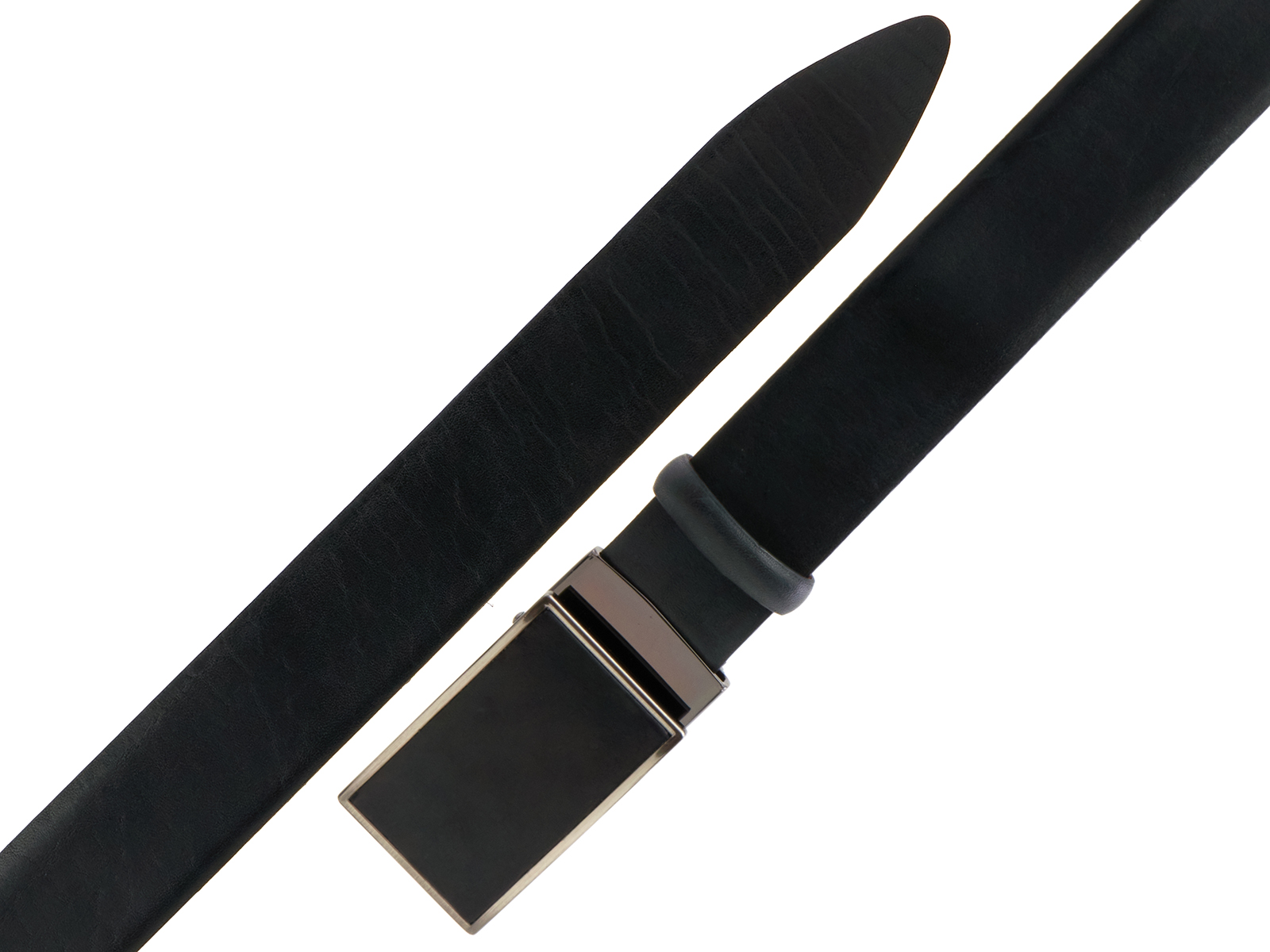 Кожаный черный мужской классический ремень DAZ35-200